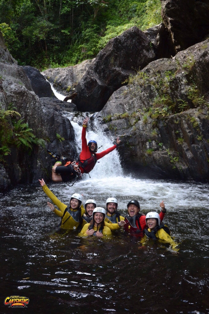 Best Semester Abroad | Study Cairns | Raging Thunder canyoning